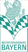 Logo Bestatterverband Bayern in Grün